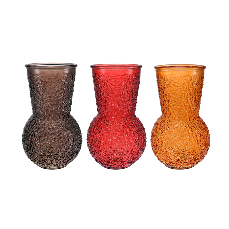 Crushed Stone Texture Colored Vase YD-TDH-124