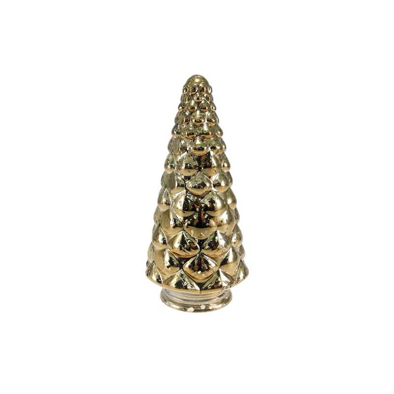 Electroplated Silver-gold Christmas Tree Decorations YD-CX-130