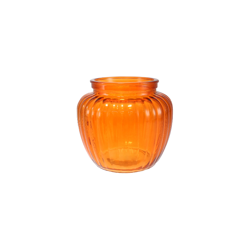 Textured Colored Glass Vase YD-TDH-153