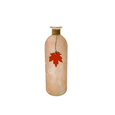 Maple Orange Series Glass Lamp Bottle YD-TDH-011