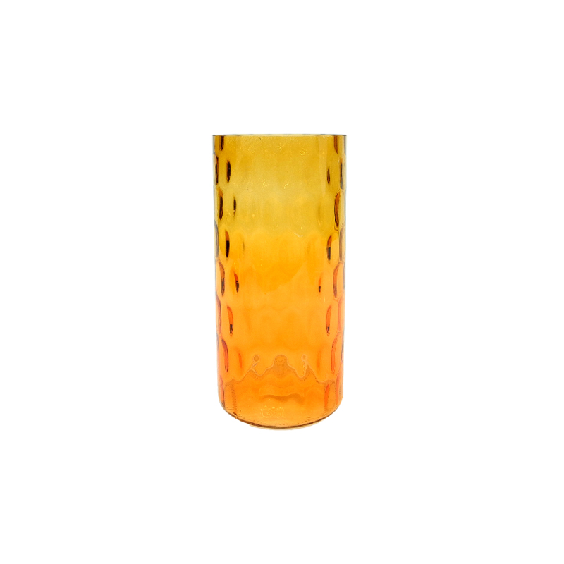 Straight Round Texture Spray Color Vase YD-ND-326