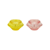Colored Flying Saucer Glass Candle Holder YD-ND-392