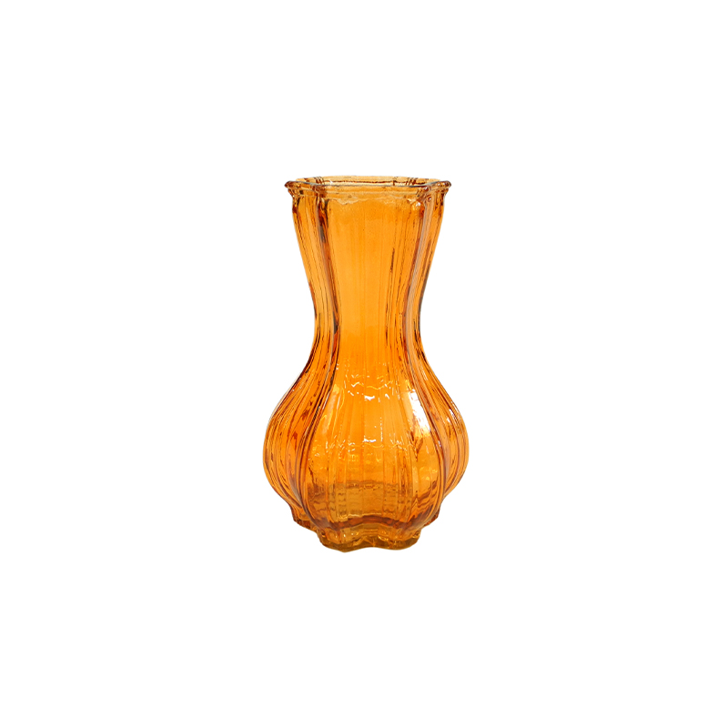 Bud-shaped Spray-painted Glass Vase YD-ND-362