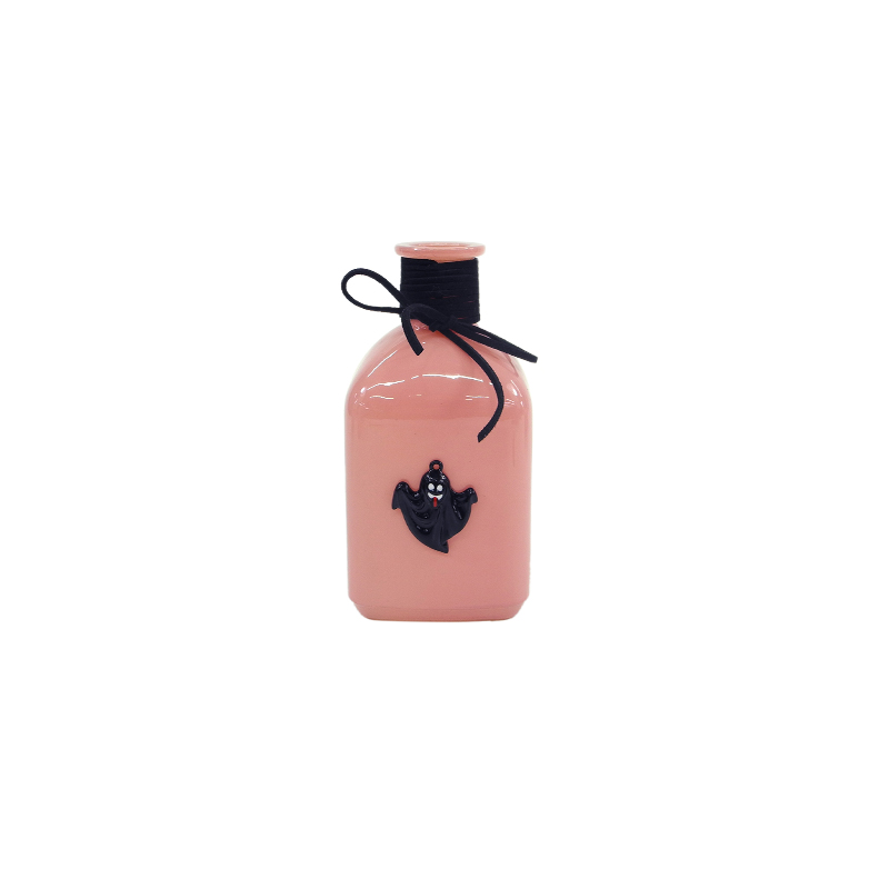 Halloween Pink Enamel Glass Bottle YD-HAL-110