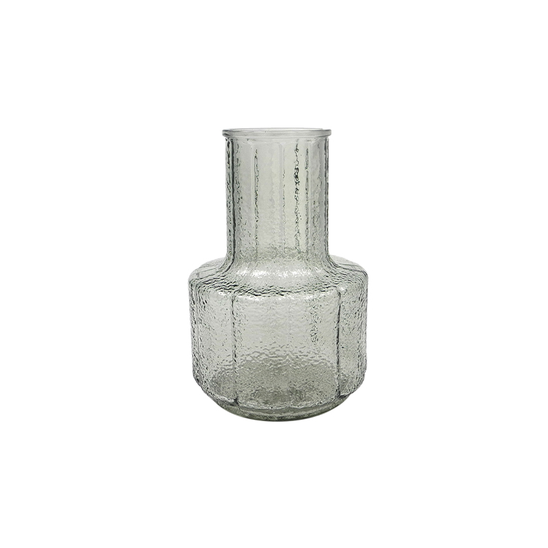Green Textured Glass Vase YD-TDH-091
