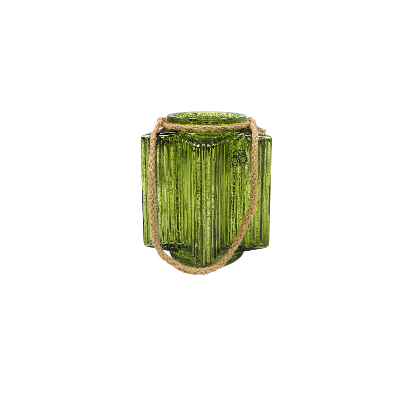 Electroplated Broken Silver Christmas Candle Holder YD-CX-107