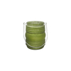 Horizontal Patterned Frosted Glass Vase YD-TDH-073