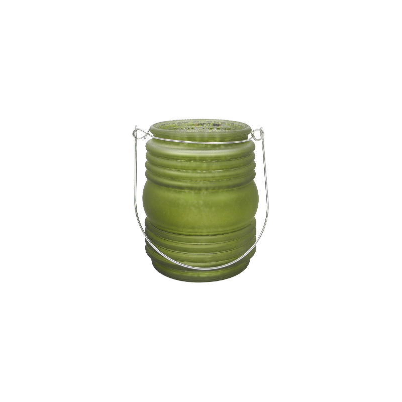 Horizontal Patterned Frosted Glass Vase YD-TDH-073