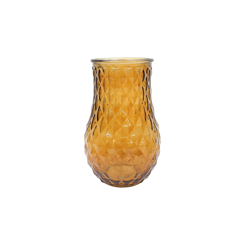 Autumn Spray-colored Glass Vase YD-TDH-061