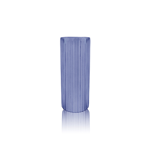 Straight Frosted Glass Vase YD-OBS-077