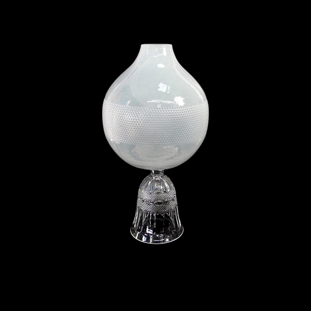 White Spliced ​​base Vase YD-ND-245