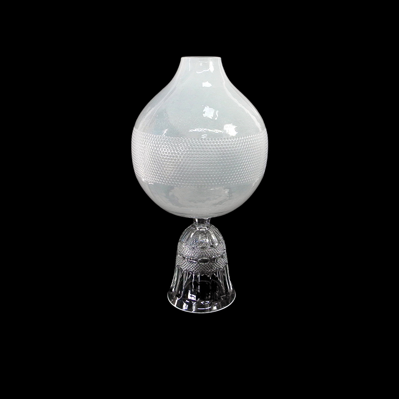 White Spliced ​​base Vase YD-ND-245