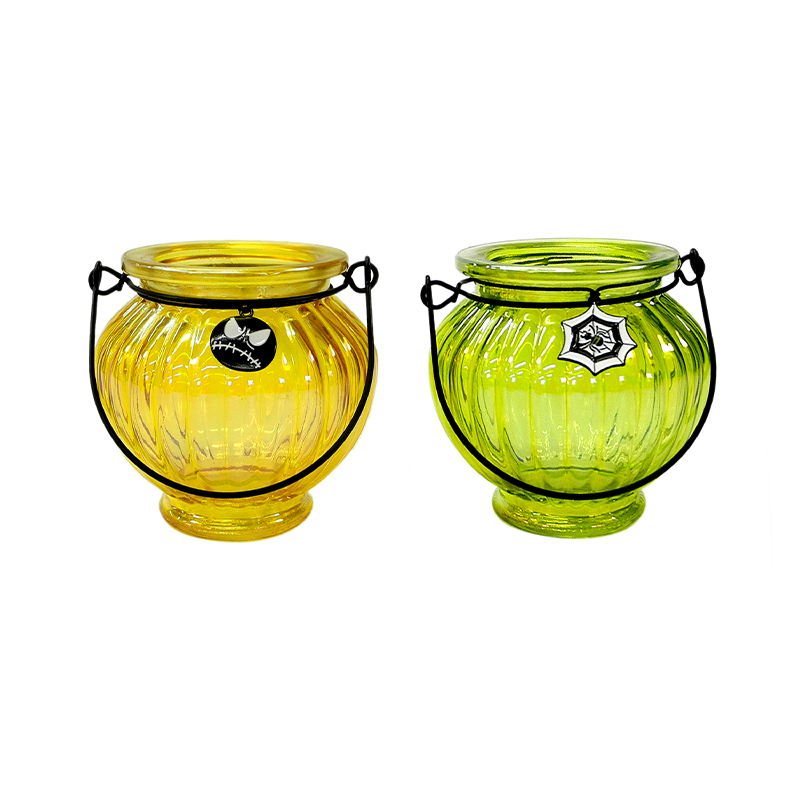 Halloween Glass Candle Holder YD-HAL-042