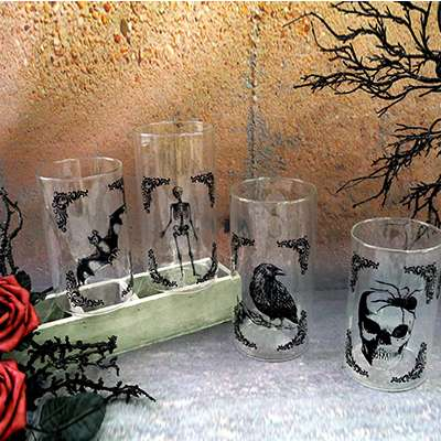 Clear Hallow's Day Wax Cup YD-HAL-001