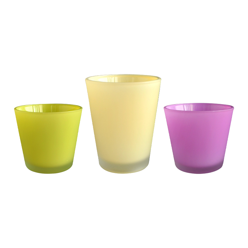 Funnel Frosted Glass Wax Bottle YD-EAS-068