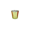 Funnel Type Electroplated Broken Silver Glass Wax Bottle YD-CX-081