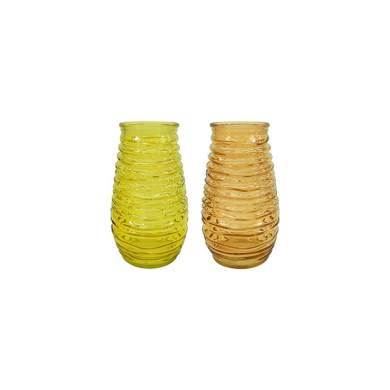 Yellow Glass Vase YD-SS-061