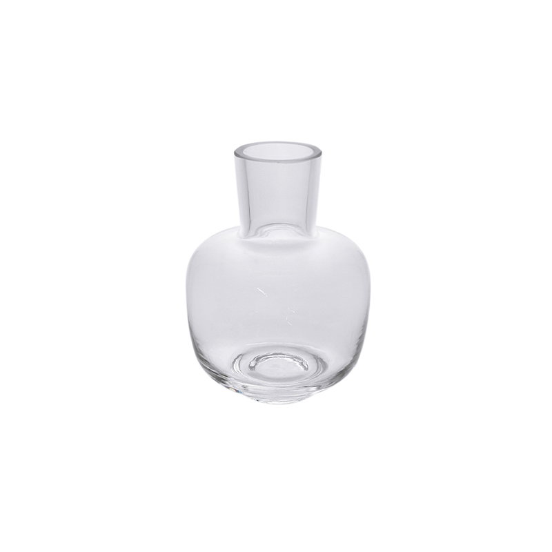 Small Mouth Clear Glass Vase YD-CGV-068