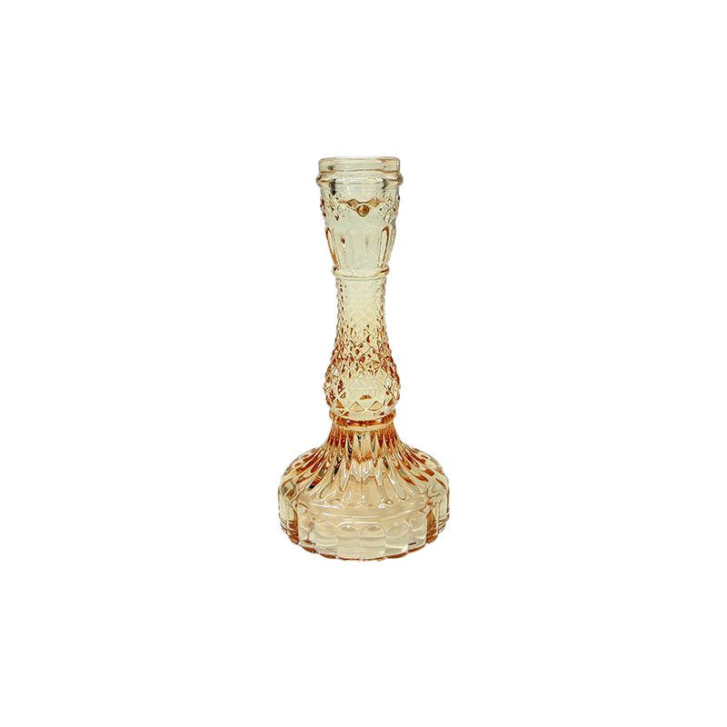 Sprayed Glass Candle Holder YD-HDWC-182