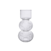 Embossed Bottom Glass Vase YD-CGV-055