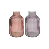 Striped Glass Vase YD-SS-104