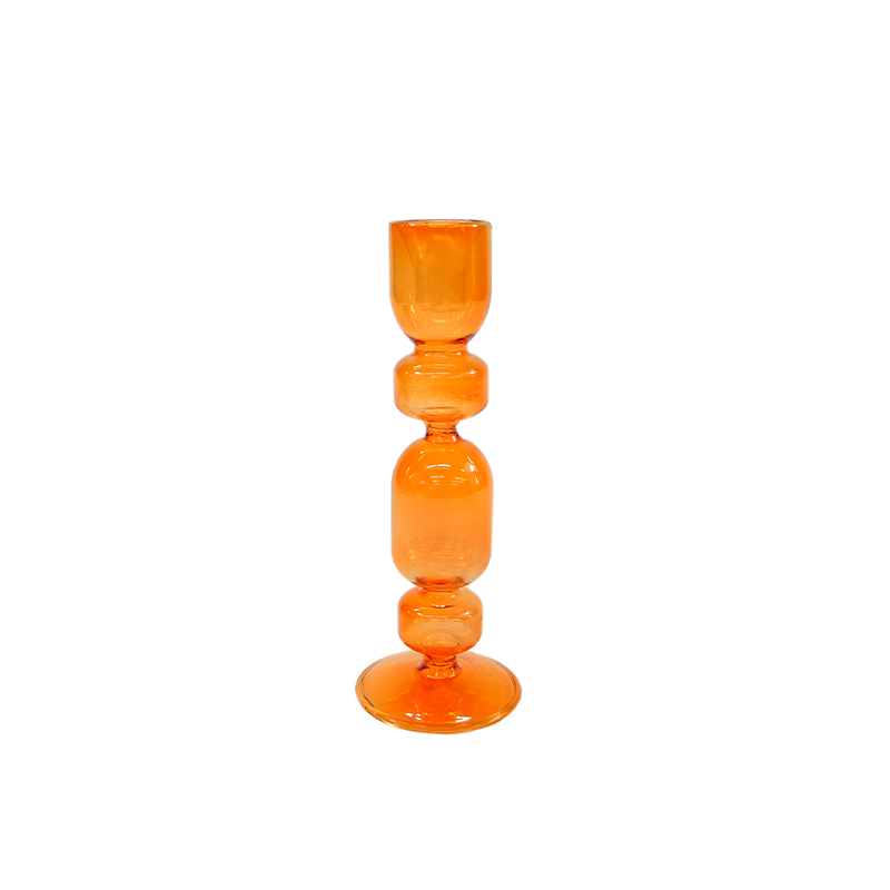 Column Lamp Glass Candle Holder YD-ND-414