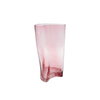 Pink Curved Spray Glass Vase YD-ND-421
