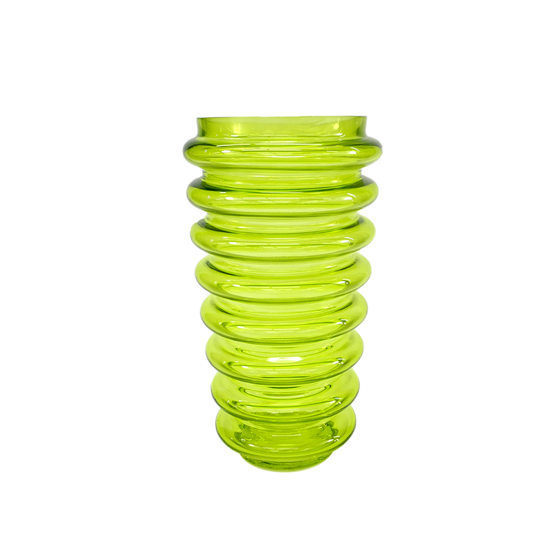 Green Spray Glass Vase YD-ND-427