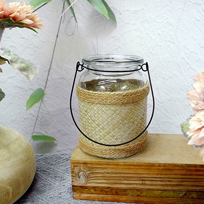 Mat Woven Glass Vases YD-ACC-042