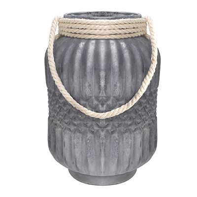 Grey Vintage Glass Vases Wax Bottle YD-TDH-047