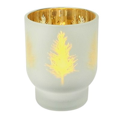 Beige Pattern Candle Holder & Wax Bottle YD-CX-048