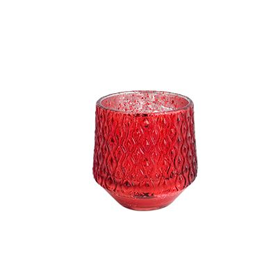 Yorklsun Glassware Red Christmas Candle Holder & Wax Bottle YD-CX-033Yorklsun Glassware Red Christmas Candle Holder & Wax Bottle YD-CX-006