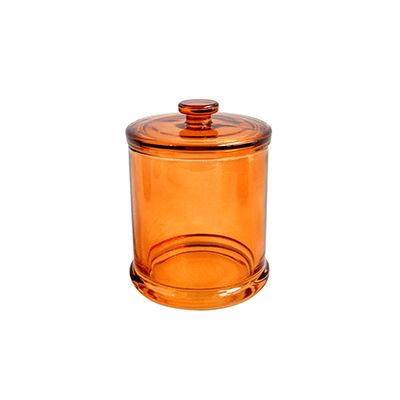 Yorklsun Glassware Brown Candle Holder & Wax Bottle YD-HDWC-052