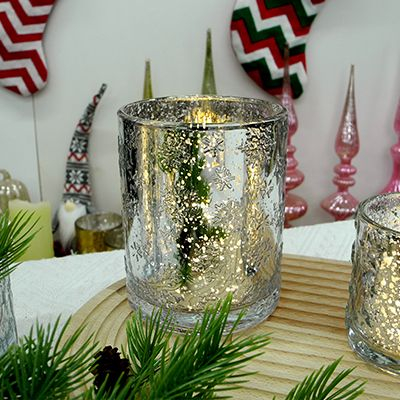 Yellow Christmas Candle Holder & Wax Bottle YD-ND-039
