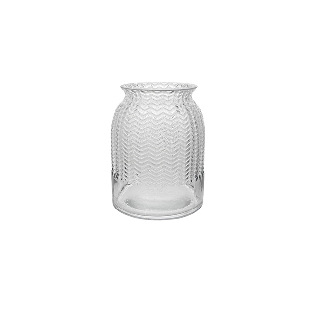 Wave Pattern Glass Vase YD-CGV-135