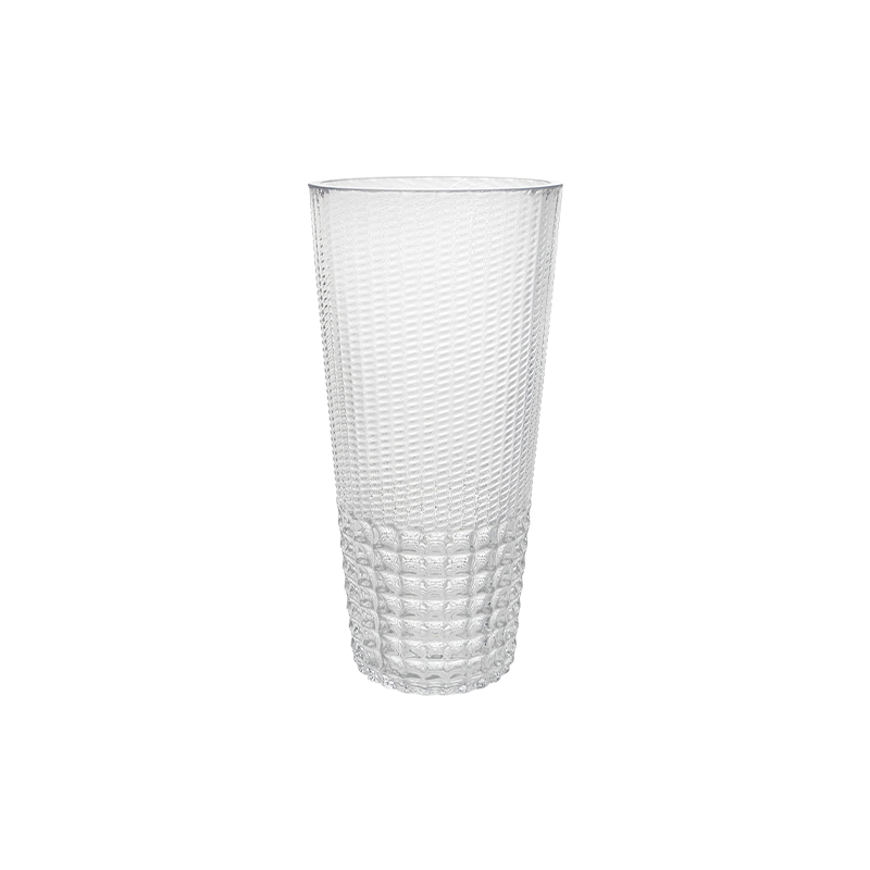 Segmented Relief Glass Vase YD-CGV-114