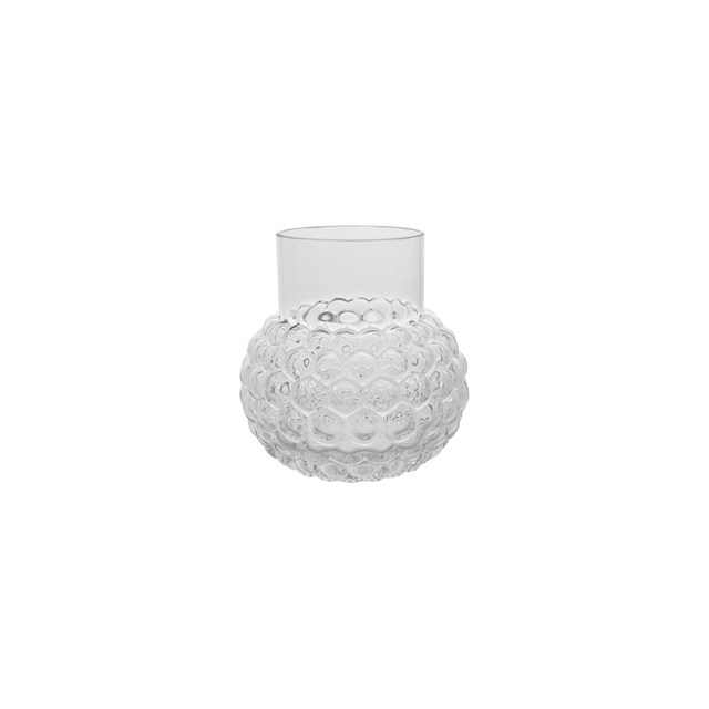Embossed Patterned Glass Vase YD-CGV-143