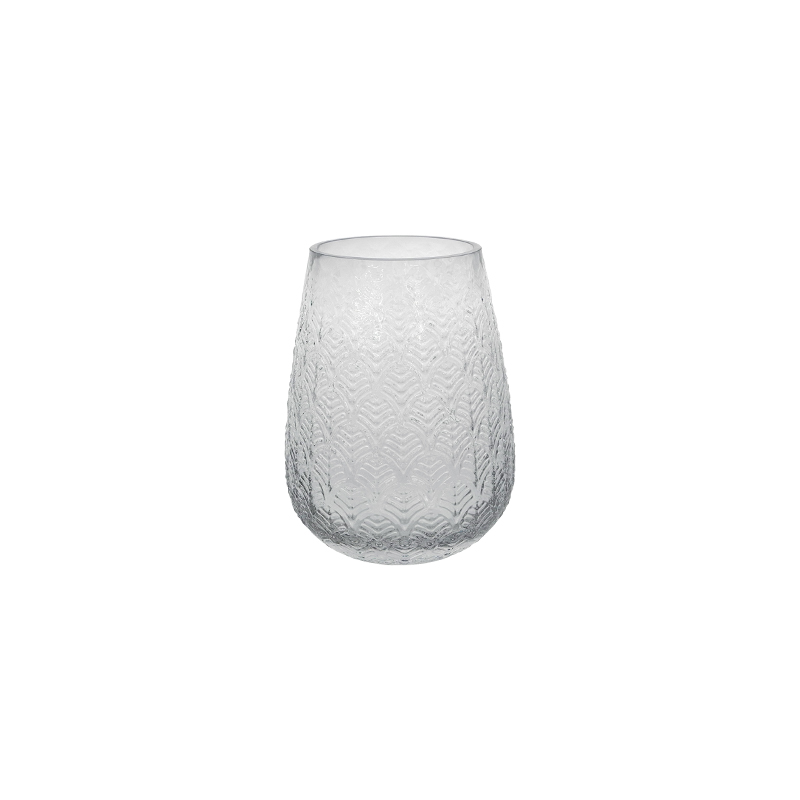 Totem Textured Glass Vase YD-CGV-175