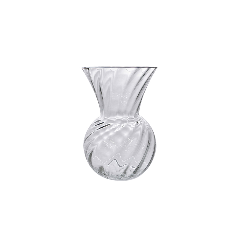Ball Twill Glass Vase YD-CGV-161