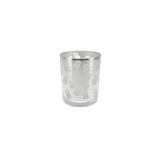 White Ghost Electroplated Candleholder YD-HAL-132