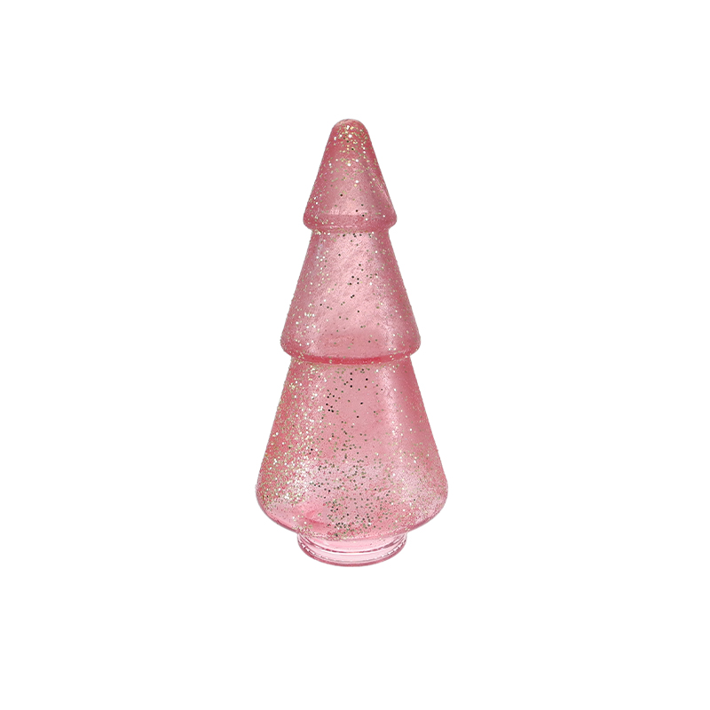 Pink Frosted Glitter Christmas Tree YD-CX-135