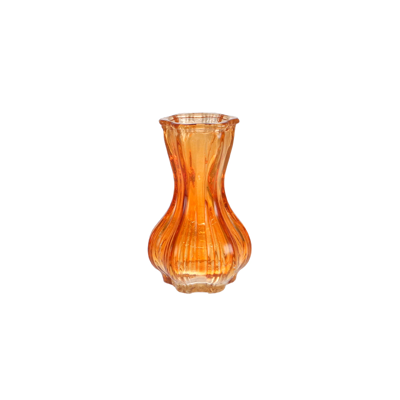 Grapefruit-shaped Colored Vase YD-SS-153