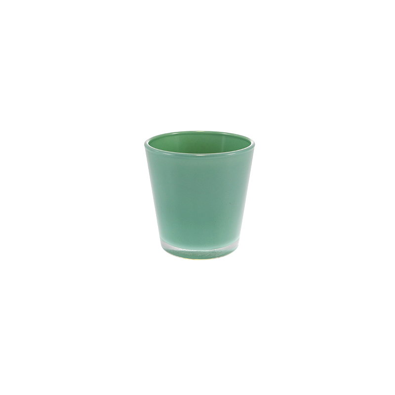 Spring Garden Conical Colored Glass Flower Pot YD-FPWP-039