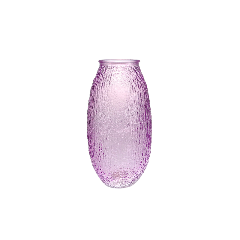 Oval Colored Glass Vase YD-SS-141