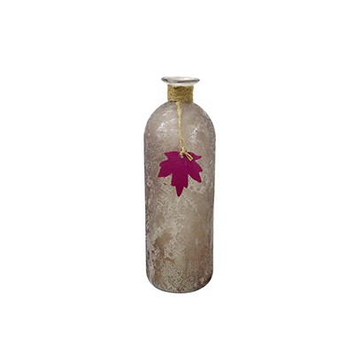 Maple Brown Series Glass Lamp Bottle YD-TDH-012