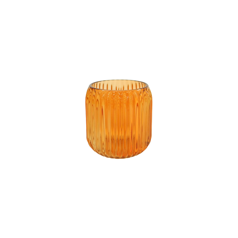 Pressed Spray Glass Candle Holder YD-ND-379