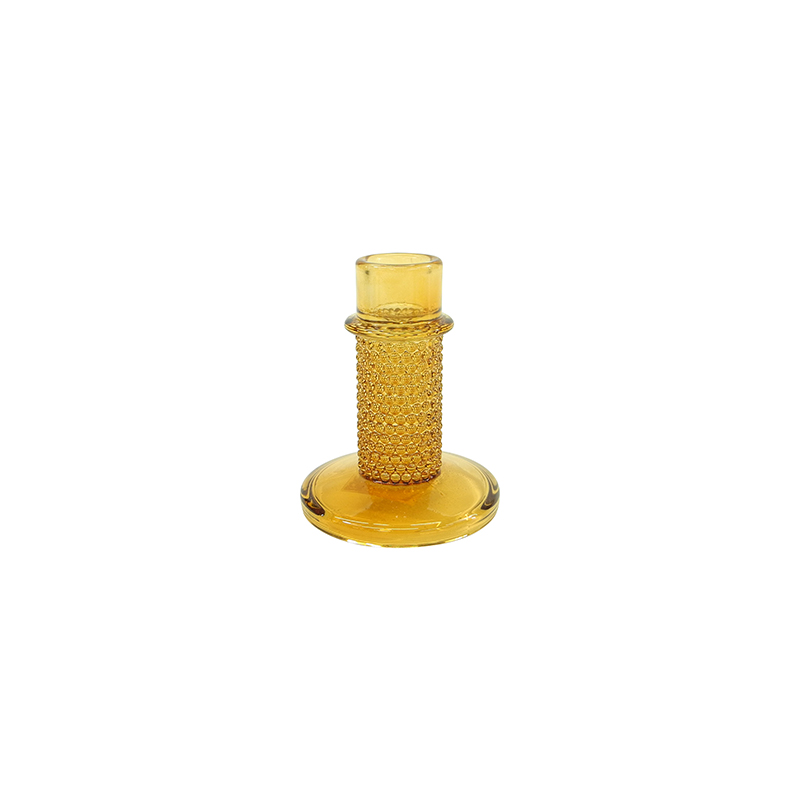 Spray Cylinder Glass Candle Holder YD-ND-387