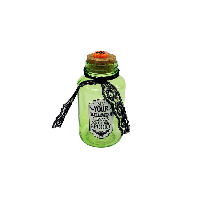 Halloween Cork Glass Bottle YD-HAL-095