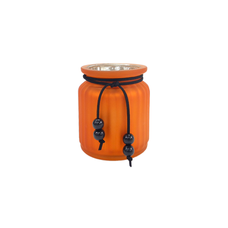 Halloween Electroplated Glass Jar YD-HAL-104