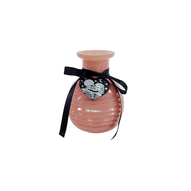 Halloween Pink Enamel Glass Bottle YD-HAL-110